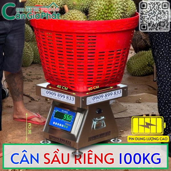 CÂN SẦU RIÊNG 100KG